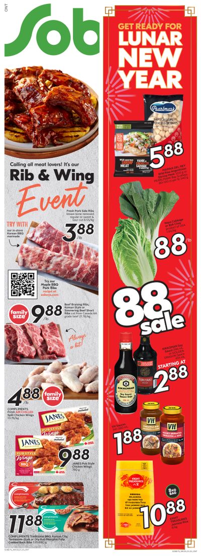 Sobeys (ON) Flyer January 20 to 26
