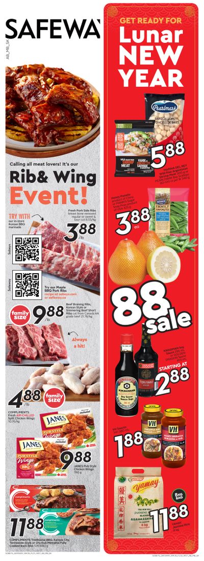 Sobeys/Safeway (SK & MB) Flyer January 20 to 26