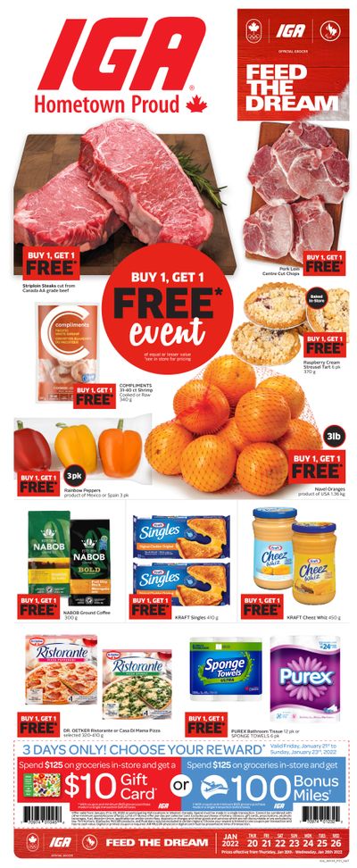 IGA (West) Flyer January 20 to 26