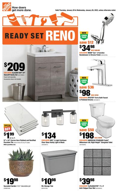 Home Depot (ON) Flyer January 20 to 26