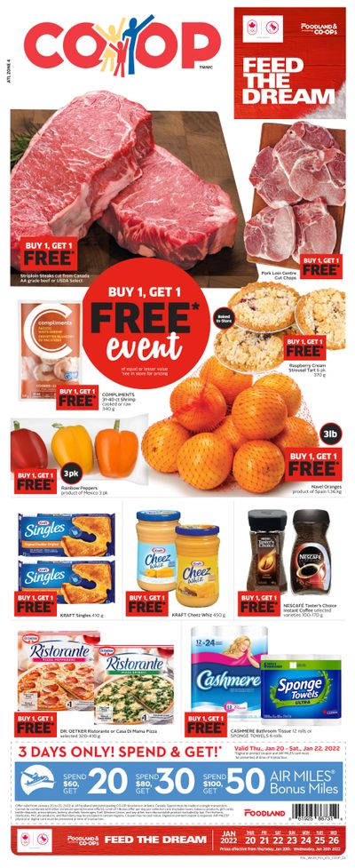 Foodland Co-op Flyer January 20 to 26