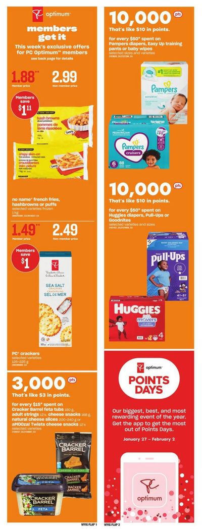 Loblaws City Market (West) Flyer January 20 to 26