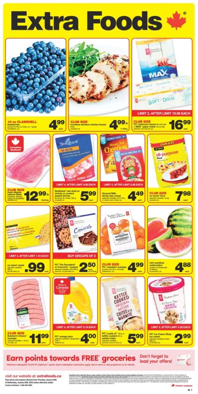 Extra Foods Flyer January 20 to 26