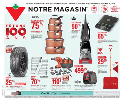 Canadian Tire (QC) Flyer January 20 to 26
