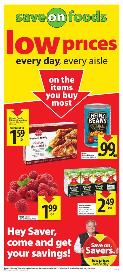 Save on Foods (AB) Flyer January 20 to 26