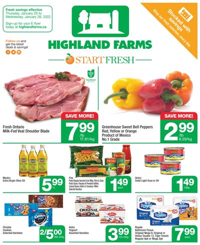 Highland Farms Flyer January 20 to 26