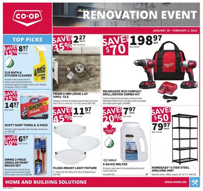 Co-op (West) Home Centre Flyer January 20 to February 2