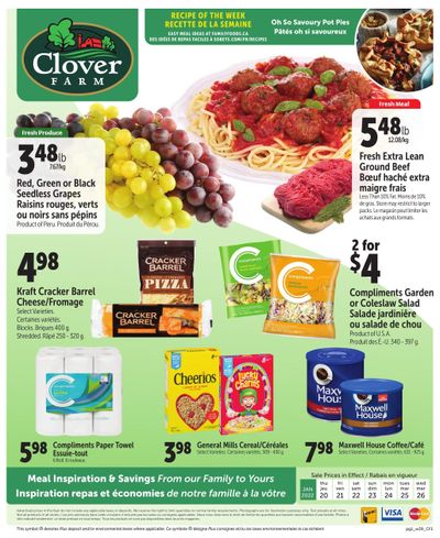 Clover Farm Flyer January 20 to 26