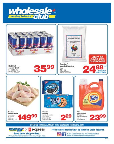 Wholesale Club (West) Flyer January 20 to February 2