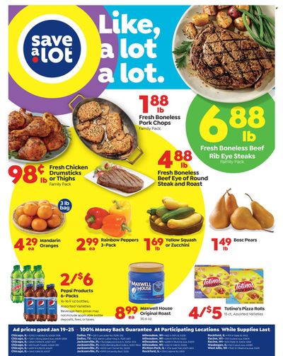 Save a Lot Weekly Ad Flyer January 19 to January 26
