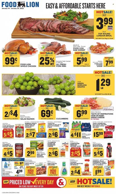 Food Lion (VA) Weekly Ad Flyer January 19 to January 26