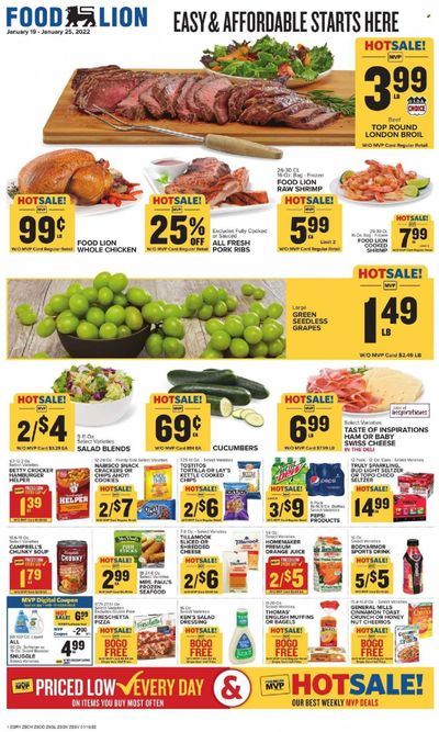 Food Lion (SC) Weekly Ad Flyer January 19 to January 26