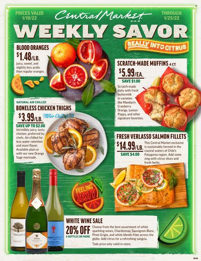 Central Market (TX) Weekly Ad Flyer January 19 to January 26