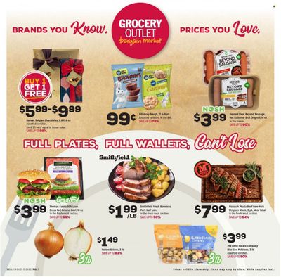 Grocery Outlet (CA, ID, OR, PA, WA) Weekly Ad Flyer January 19 to January 26