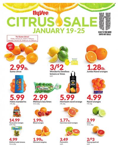 Hy-Vee (IA, IL, MN, MO, SD) Weekly Ad Flyer January 19 to January 26