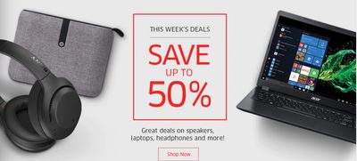 The Source Canada Weekly Sale: Save up to 50% on Speakers, Laptops, Headphones and More