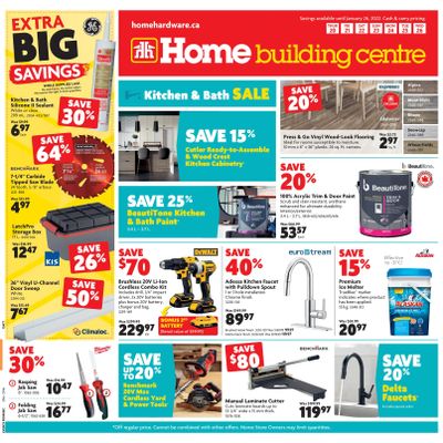 Home Building Centre (ON) Flyer January 20 to 26