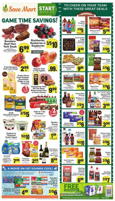 Save Mart (CA, NV) Weekly Ad Flyer January 19 to January 26