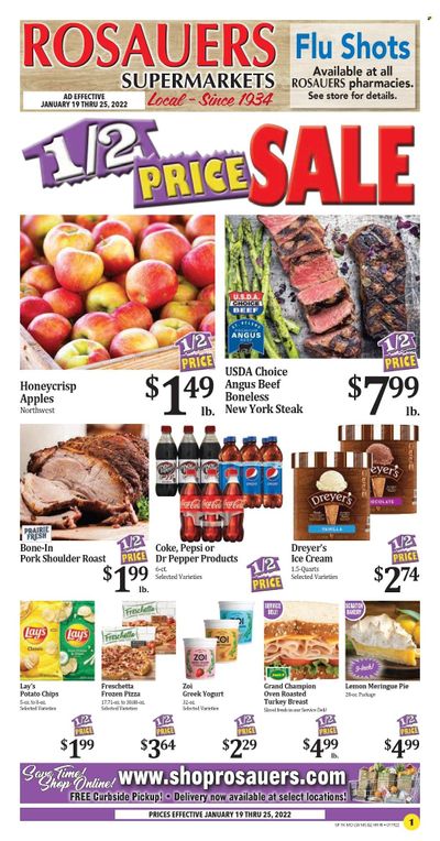 Rosauers (ID, MT, OR, WA) Weekly Ad Flyer January 20 to January 27