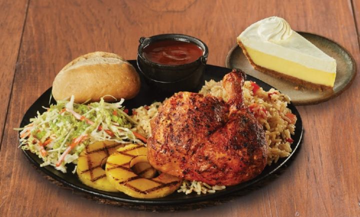 Quarter Rotisserie Jerk Chicken Bundle at Swiss Chalet Quarter Rotisserie Jerk Chicken Bundle at Swiss Chalet
