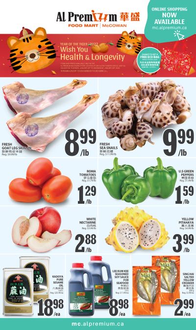 Al Premium Food Mart (McCowan) Flyer January 20 to 26