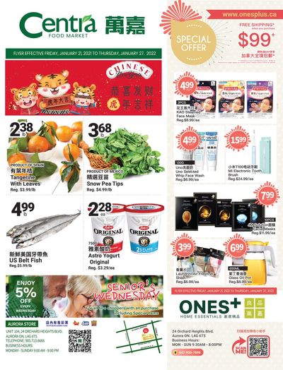 Centra Foods (Aurora) Flyer January 21 to 27