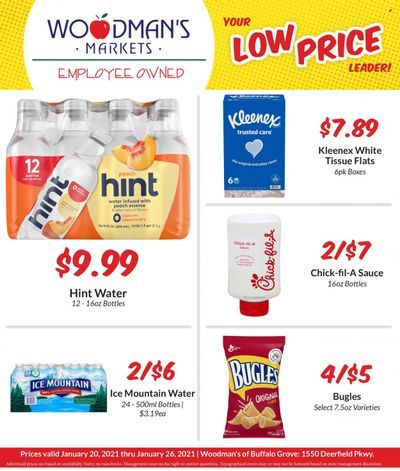 Woodman's Markets (IL, WI) Weekly Ad Flyer January 20 to January 27