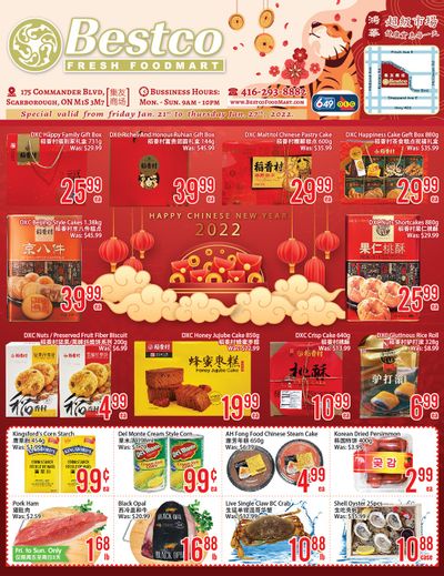 BestCo Food Mart (Scarborough) Flyer January 21 to 27