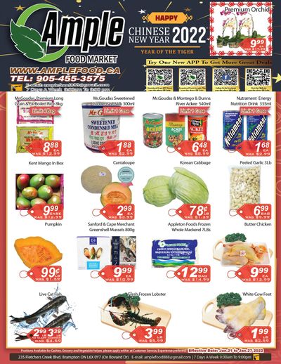 Ample Food Market (Brampton) Flyer January 21 to 27