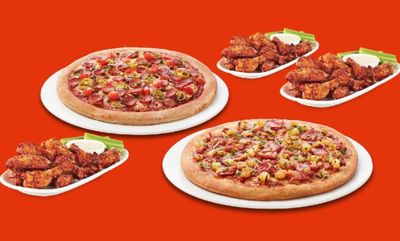 GAME DAY PIZZA AND WING DEAL at Boston Pizza