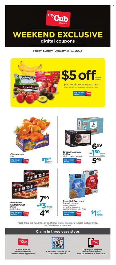 Cub Foods (MN) Weekly Ad Flyer January 22 to January 29