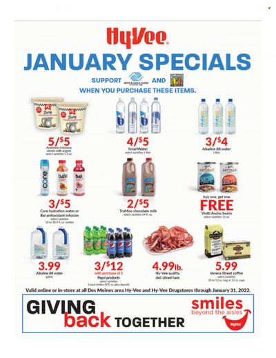 Hy-Vee (IA, IL, MN, MO, SD) Weekly Ad Flyer January 22 to January 29
