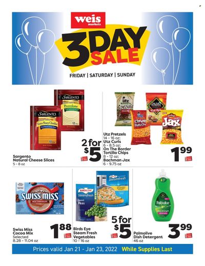 Weis (MD, NY, PA) Weekly Ad Flyer January 22 to January 29