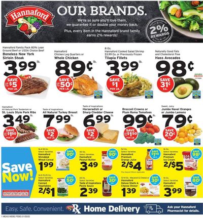 Hannaford (VT) Weekly Ad Flyer January 22 to January 29