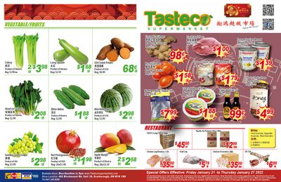 Tasteco Supermarket Flyer January 21 to 27