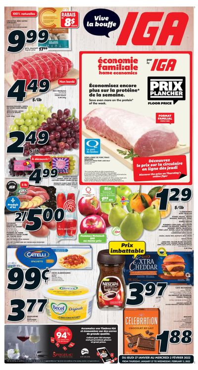 IGA (QC) Flyer January 27 to February 2