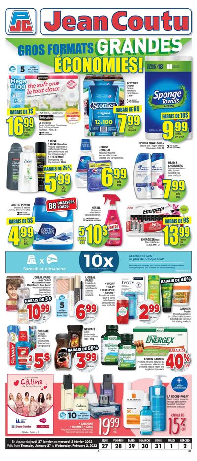 Jean Coutu (QC) Flyer January 27 to February 2