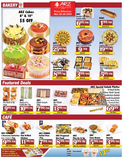 Arz Fine Foods Flyer March 20 to 26