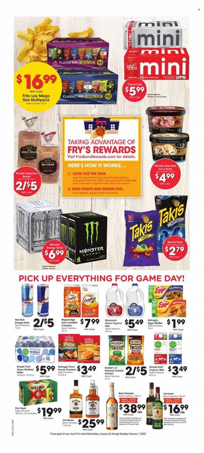 Fry’s (AZ) Weekly Ad Flyer January 26 to February 2
