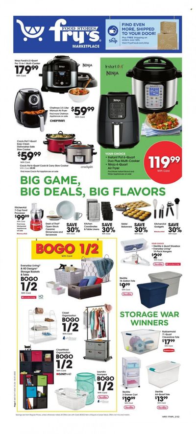 Fry’s (AZ) Weekly Ad Flyer January 26 to February 2 Fry’s (AZ) Weekly Ad Flyer January 26 to February 2