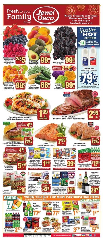 Jewel Osco (IN) Weekly Ad Flyer January 26 to February 2
