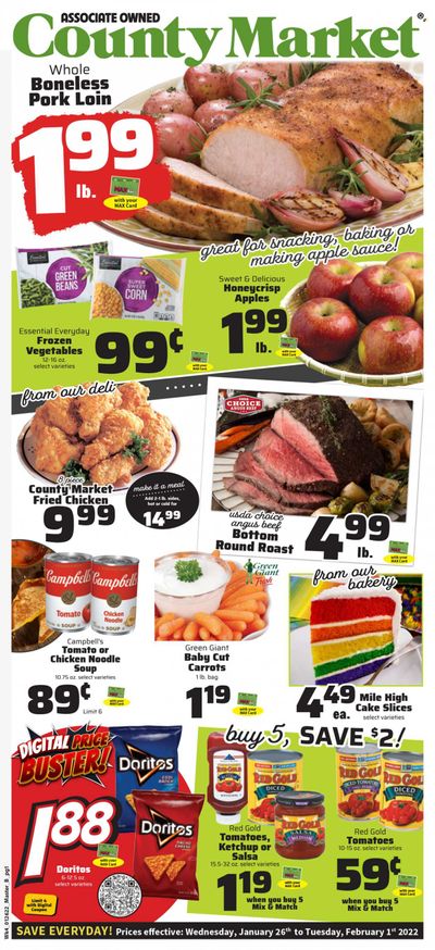 County Market (IL, IN, MO) Weekly Ad Flyer January 26 to February 2