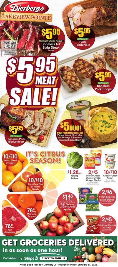 Dierbergs (MO) Weekly Ad Flyer January 26 to February 2