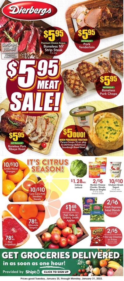 Dierbergs (IL, MO) Weekly Ad Flyer January 26 to February 2