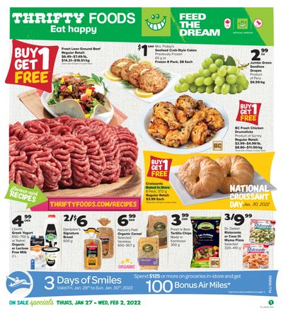 Thrifty Foods Flyer January 27 to February 2