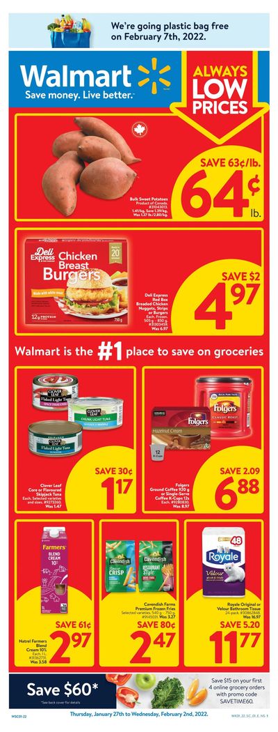 Walmart (Atlantic) Flyer January 27 to February 2