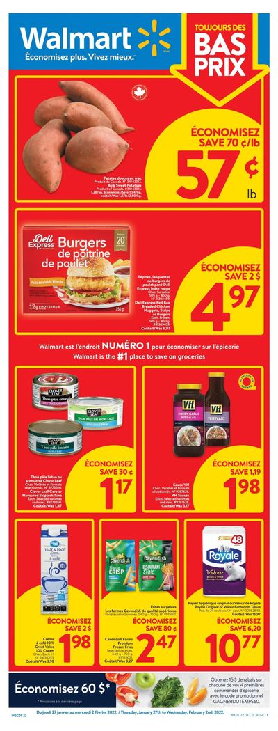 Walmart (West) Flyer January 27 to February 2