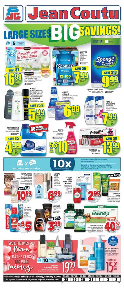 Jean Coutu (ON) Flyer January 28 to February 3