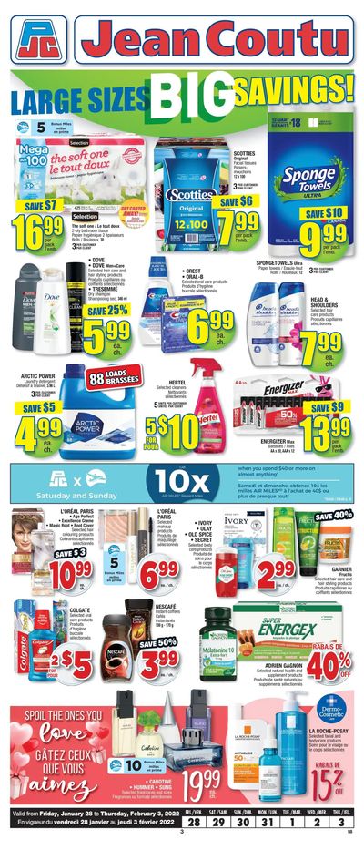 Jean Coutu (NB) Flyer January 28 to February 3