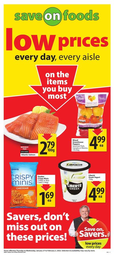 Save on Foods (SK) Flyer January 27 to February 2
